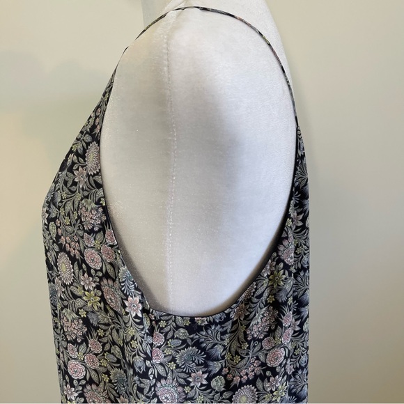 LOFT Garden Strappy Cami Size Medium - Picture 7 of 13